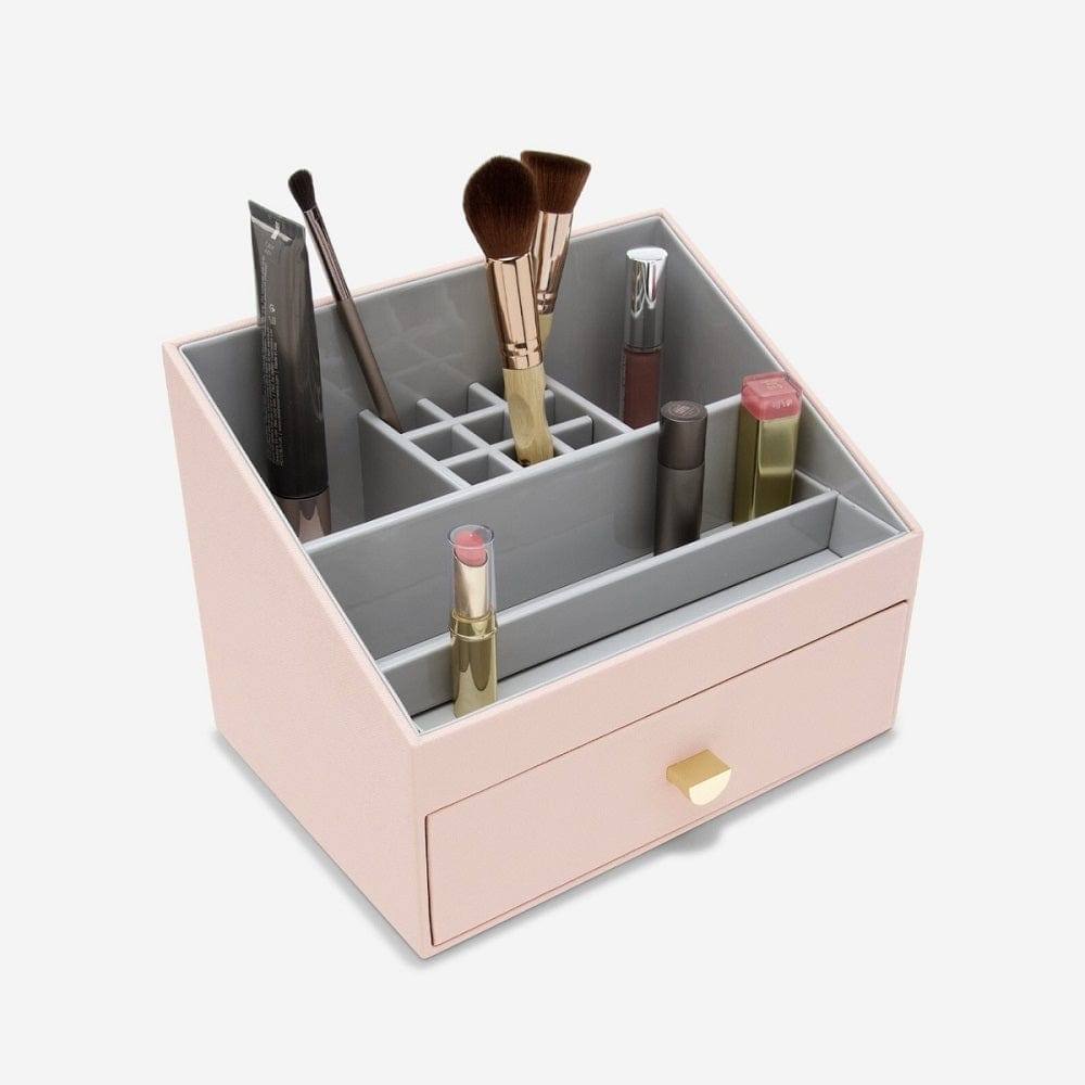 Stackers London Makeup Organiser with Drawer - Blush Pink