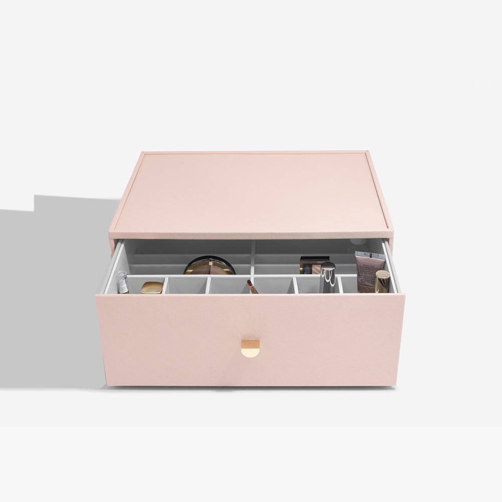 Stackers London Makeup Organizer Deep Drawer Large - Blush Pink