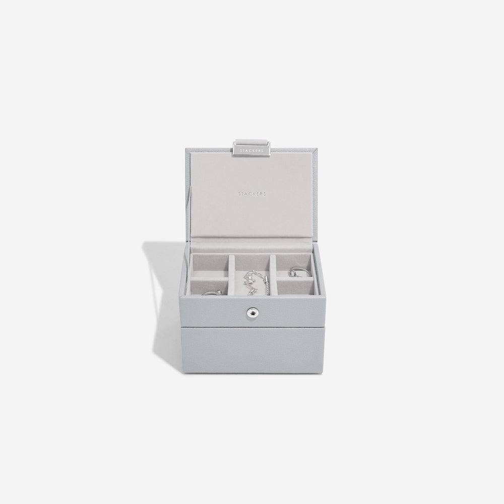 Stackers London Mini Jewellery Box Set - Pebble Grey