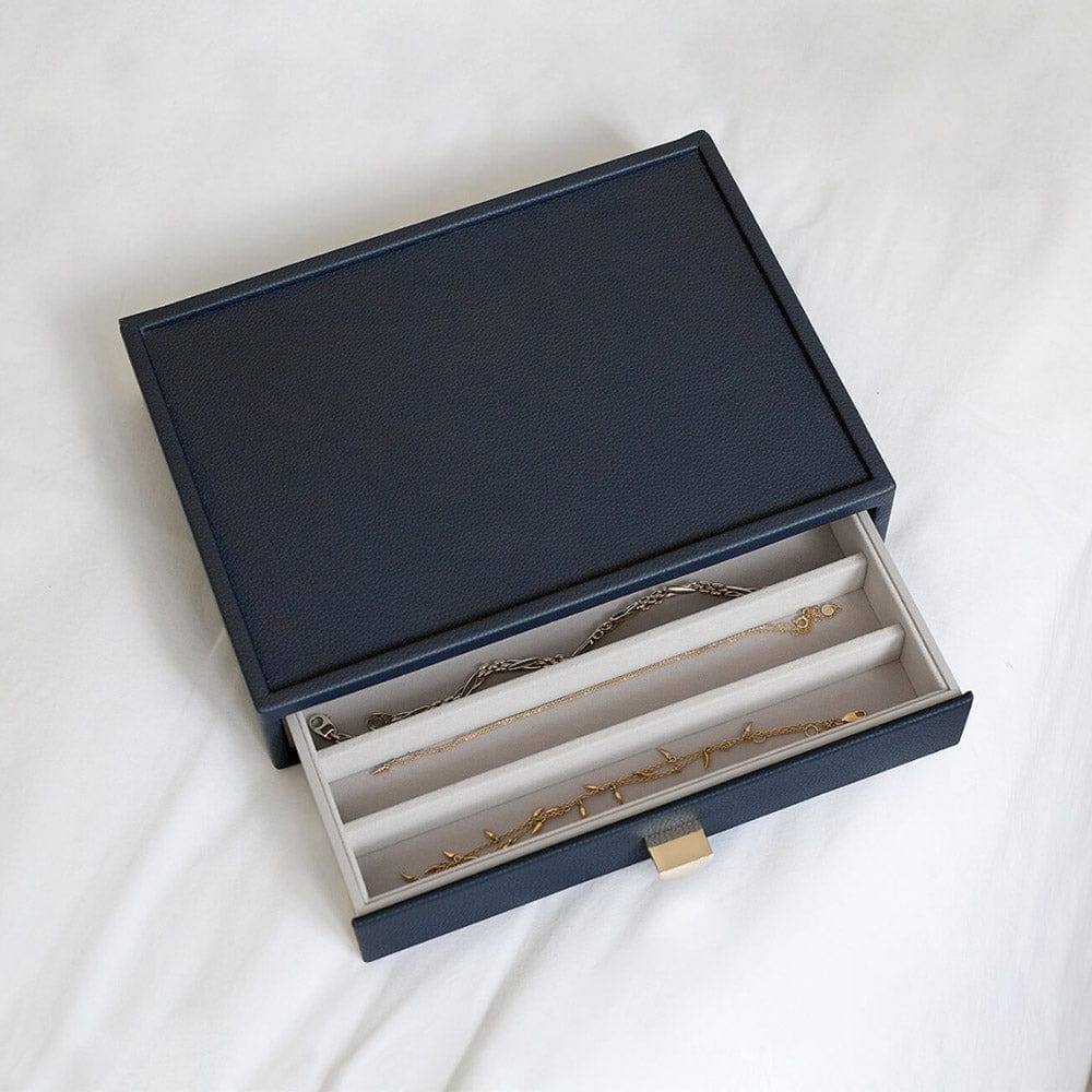 Stackers London Necklaces Drawer Medium - Navy Blue