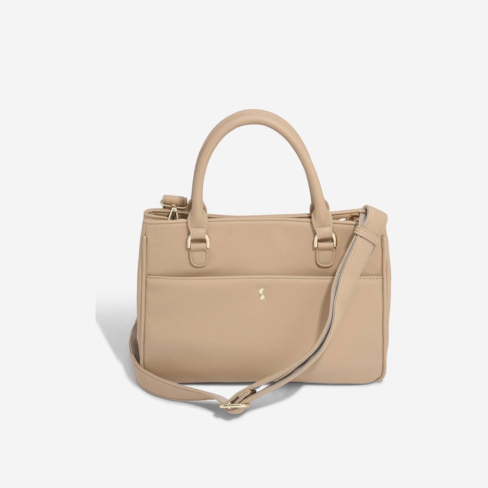 Stackers London Small Handbag - Camel