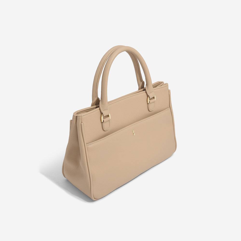 Stackers London Small Handbag - Camel