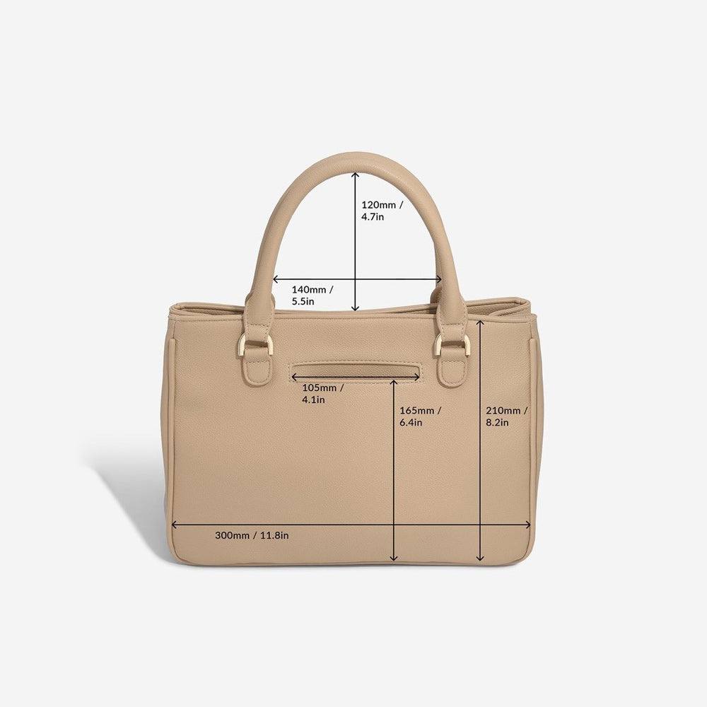 Stackers London Small Handbag - Camel