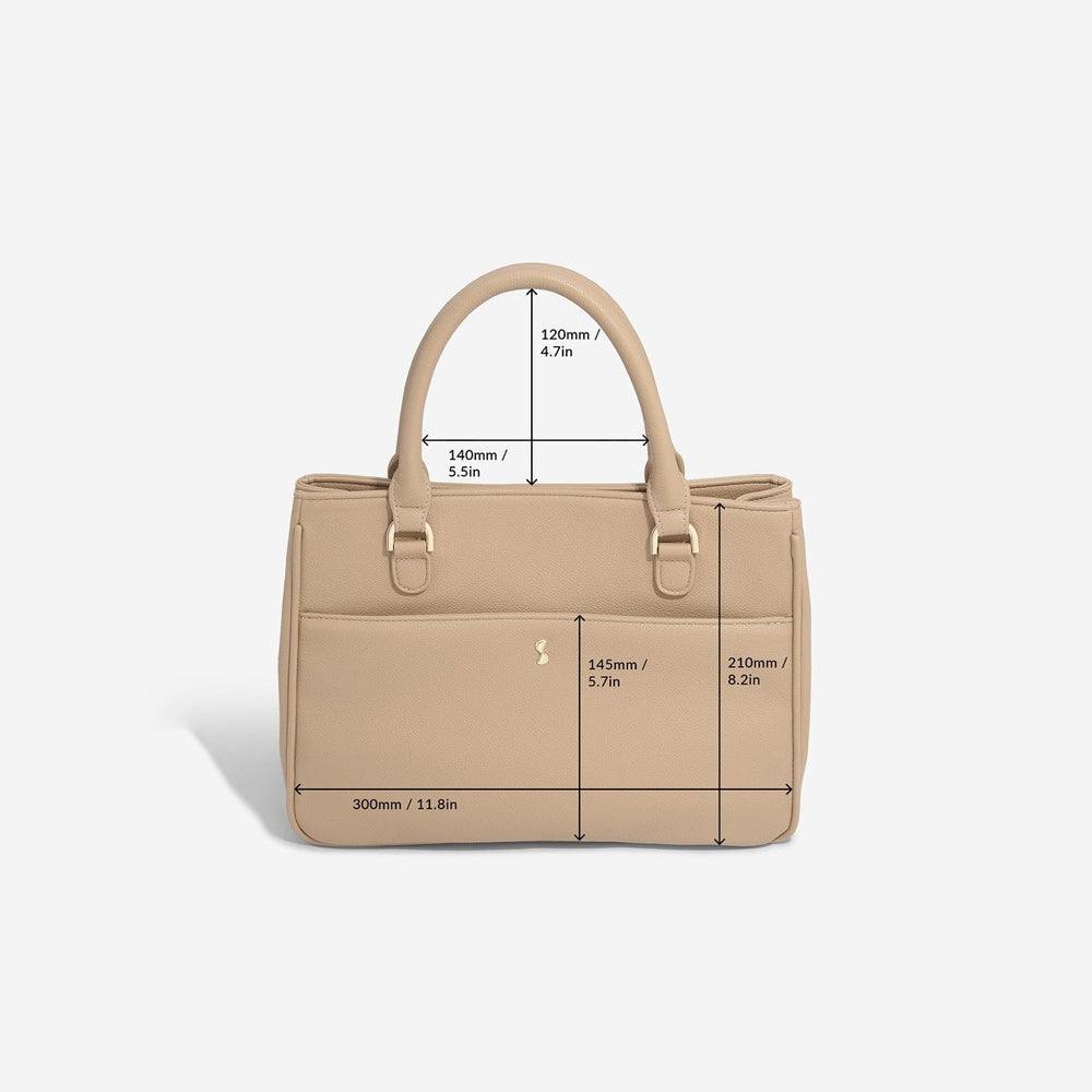 Stackers London Small Handbag - Camel