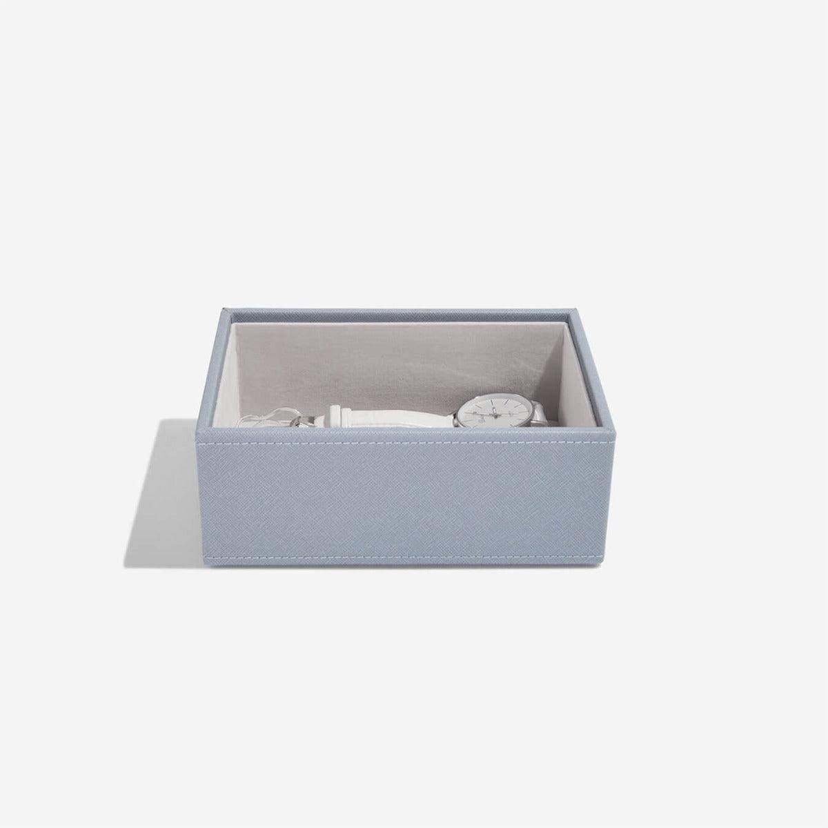 Stackers London Small Jewellery Box Set - Dusky Blue