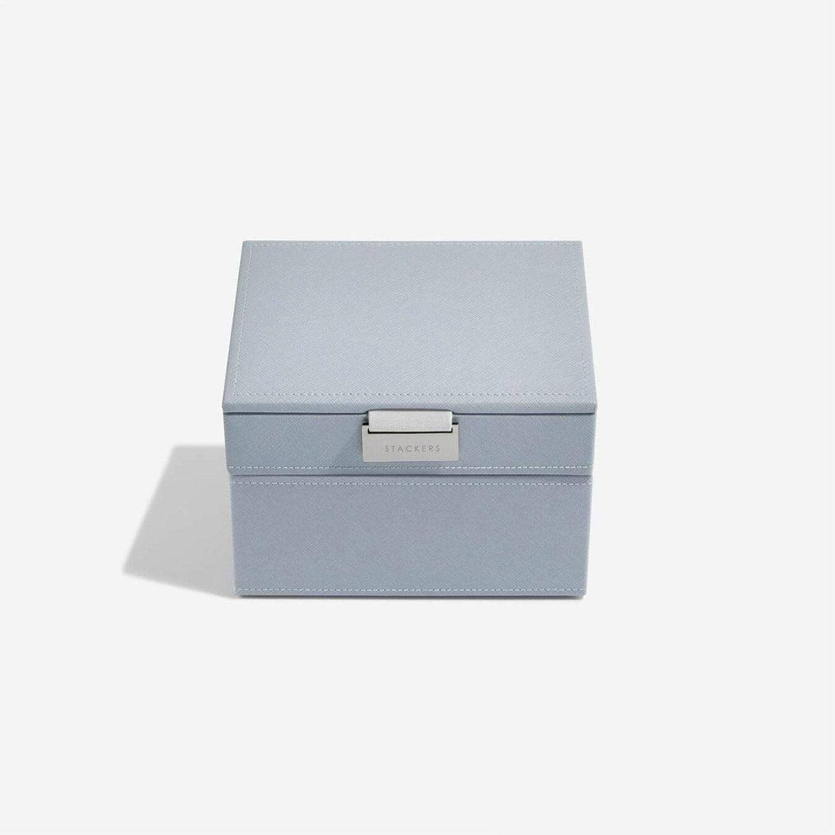 Stackers London Small Jewellery Box Set - Dusky Blue