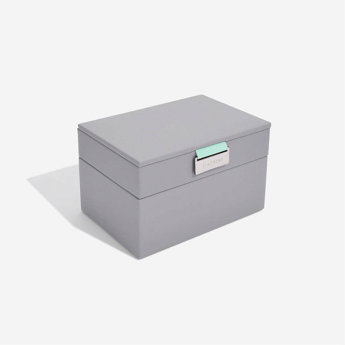 Stackers London Small Jewellery Box Set - Grey Mint