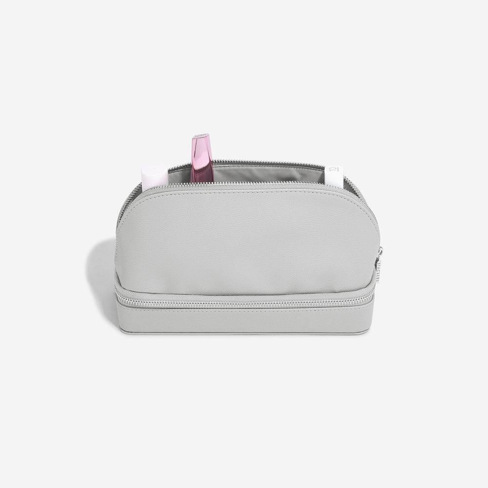 Stackers London Travel Cosmetic & Jewellery Bag - Pebble Grey