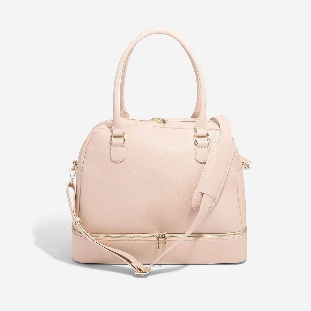 Stackers London Travel Handbag Large - Blush Pink