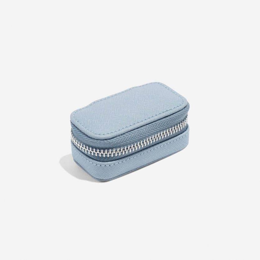 Stackers London Travel Jewellery Pouch Small - Dusky Blue