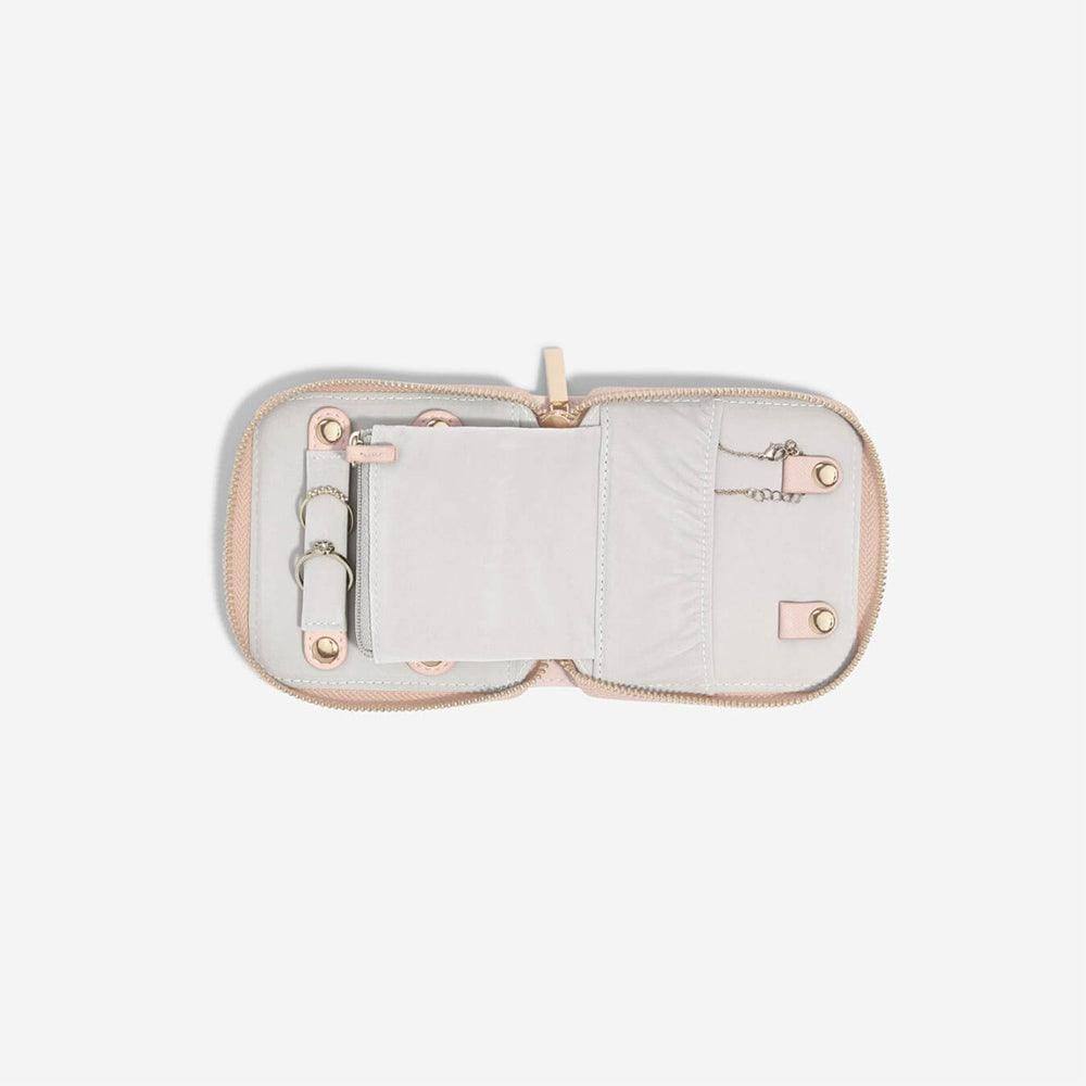 Stackers London Travel Jewellery Roll Small - Blush Pink