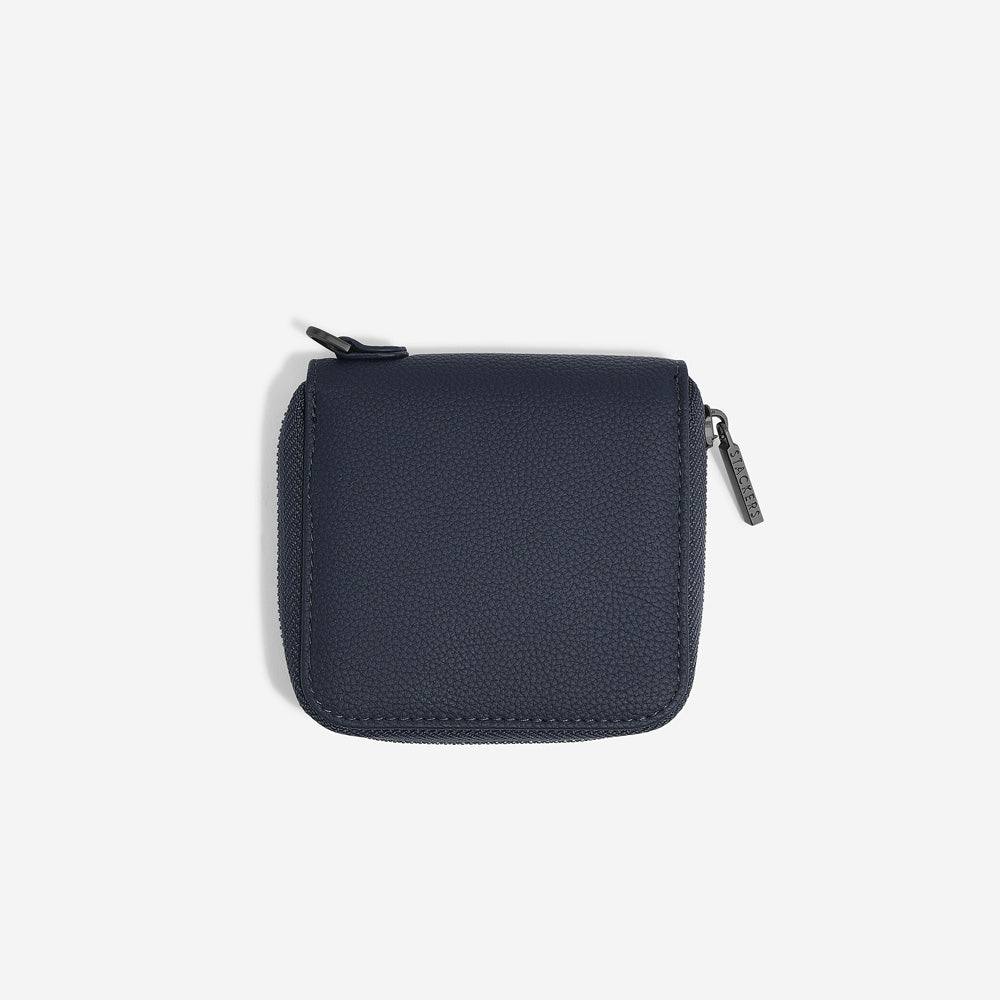 Stackers London Travel Jewellery Roll Small - Navy Blue