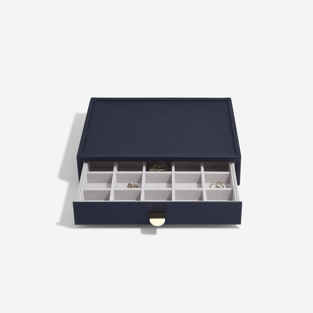 Stackers London Trinkets Drawer Medium - Navy Blue