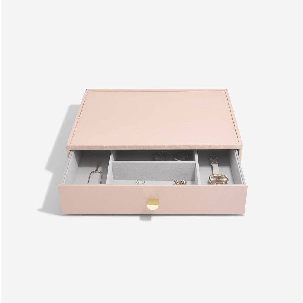 Stackers London Watch & Accessories Drawer Large - Blush Pink