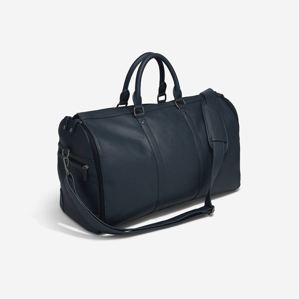 Stackers London Zipped Weekend Suit Bag - Navy