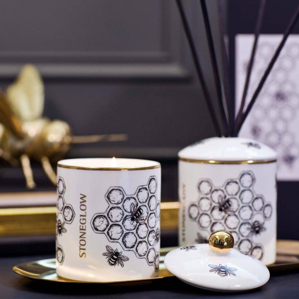 Stoneglow London Keepsake Ceramic Candle - Neroli & Rosewood