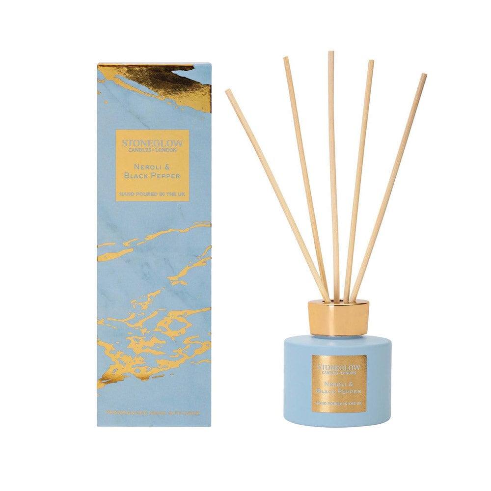 Stoneglow London Luna Reed Diffuser - Neroli and Black Pepper