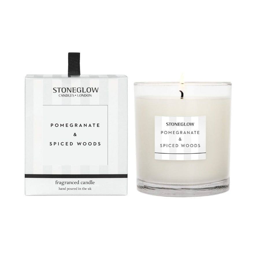 Stoneglow London Modern Classics Candle - Pomegranate & Spiced Woods