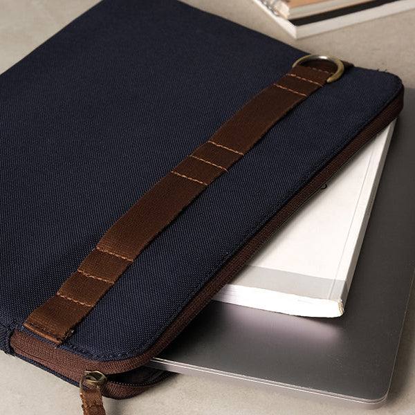 The Postbox Ace Laptop Sleeve - Oxford Blue 13 to 14 Inches