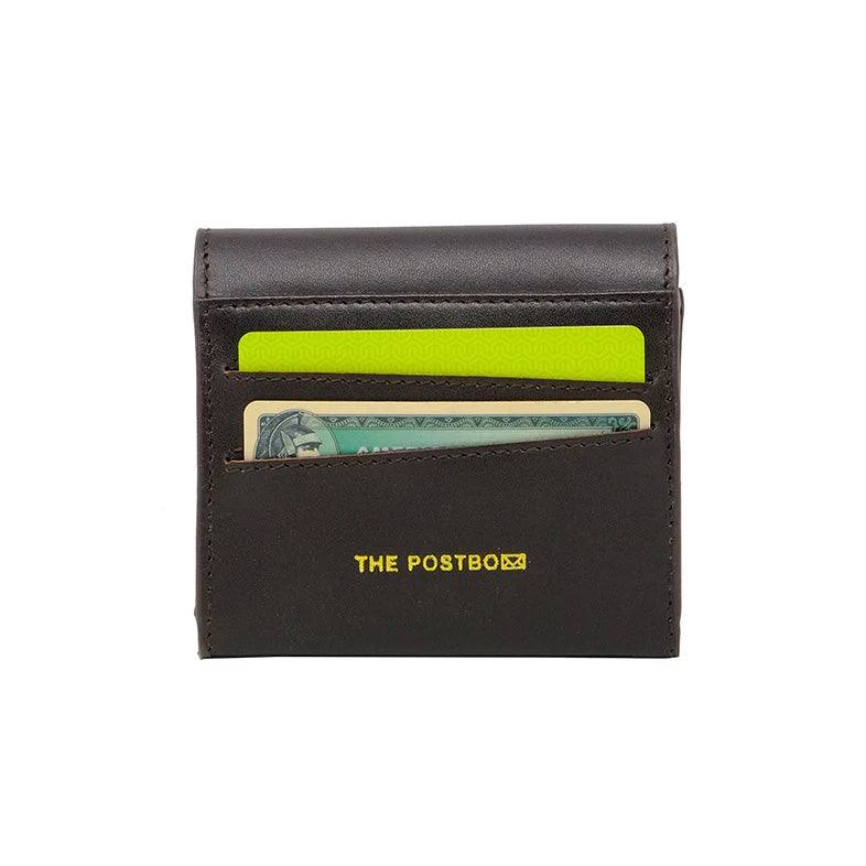 The Postbox Capsule Wallet 2.0 - Dark Tan