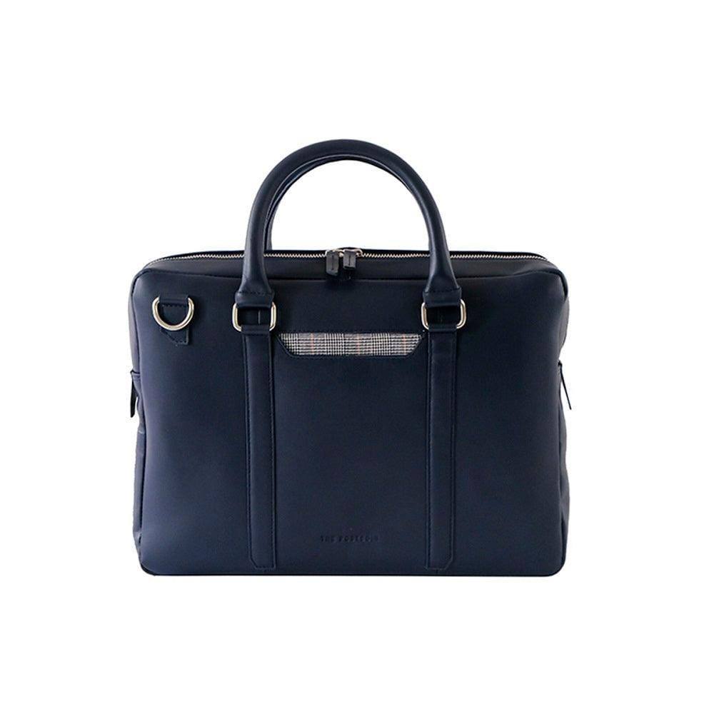 The Postbox Cullen Laptop Bag 15.6 Inch - Deep Sea Blue