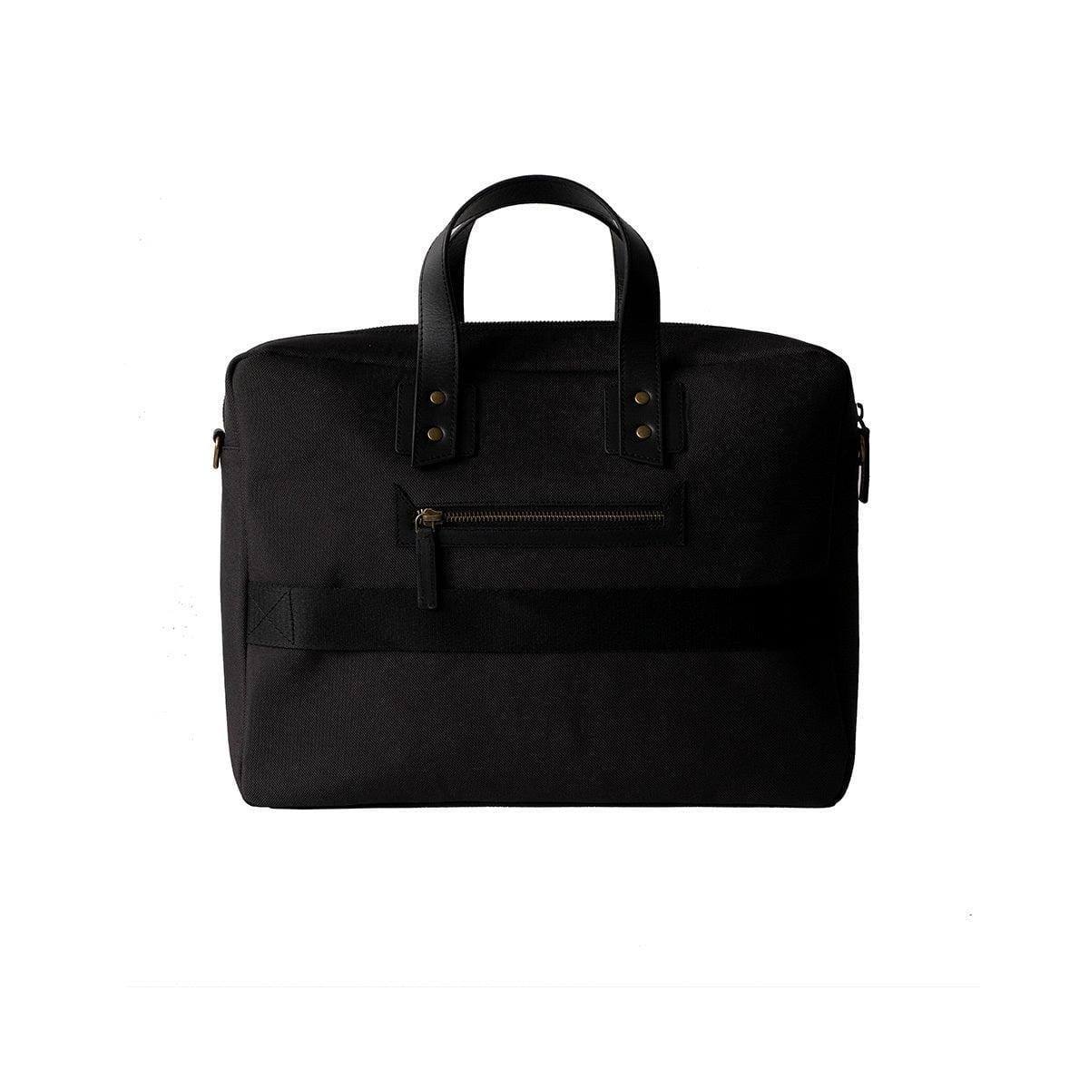 The Postbox Dean Messenger Laptop Bag - Charcoal