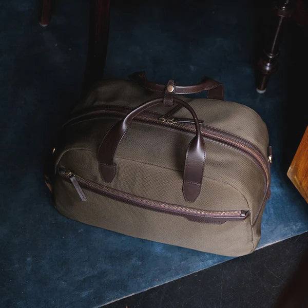 The Postbox Derby Cabin Duffel Bag - Forest Green