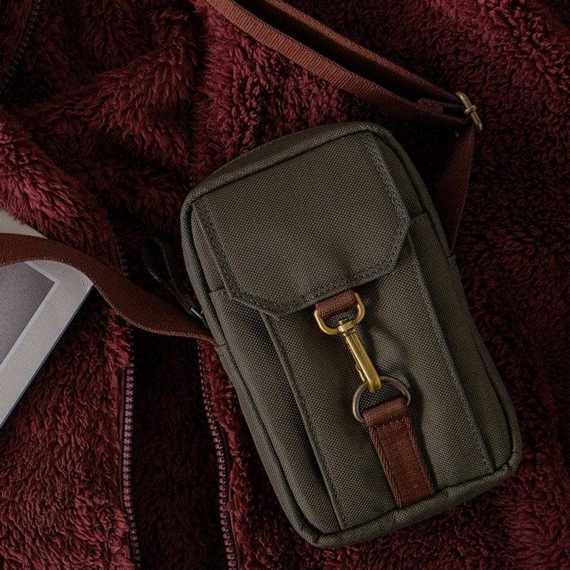 The Postbox Lodge Cross Body Sling - Forest Green