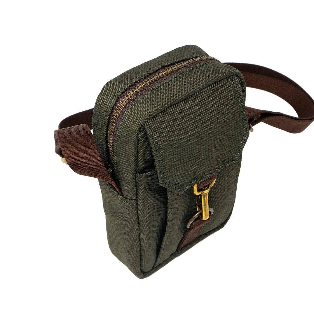 The Postbox Lodge Cross Body Sling - Forest Green