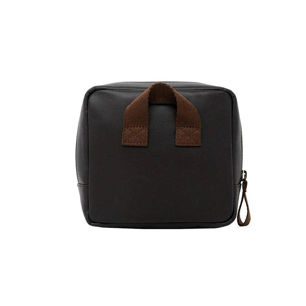 The Postbox Mavi Leather Tech Kit - Dark Tan