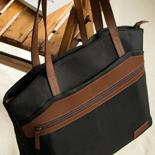 The Postbox Merissa Laptop Bag - Charcoal