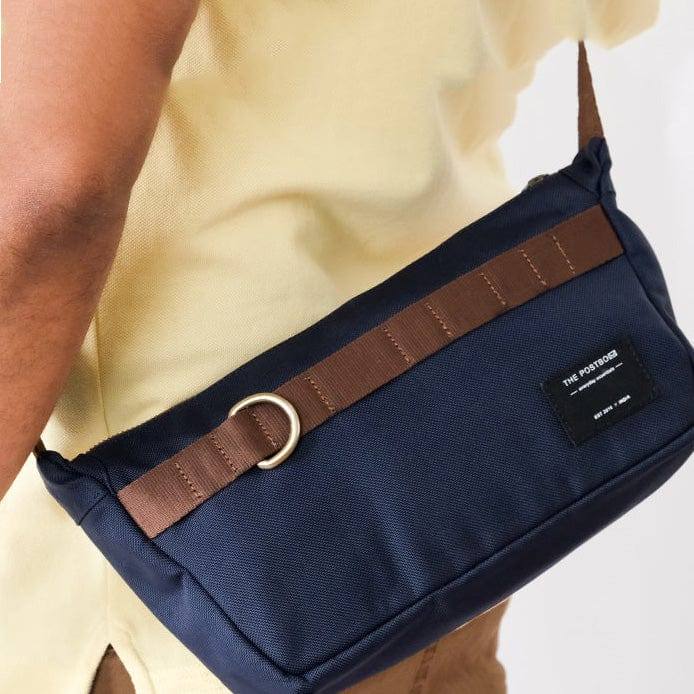 The Postbox Nara Cross Body Sling - Oxford blue