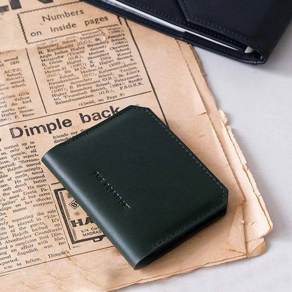 The Postbox Palma Wallet - Emerald Green