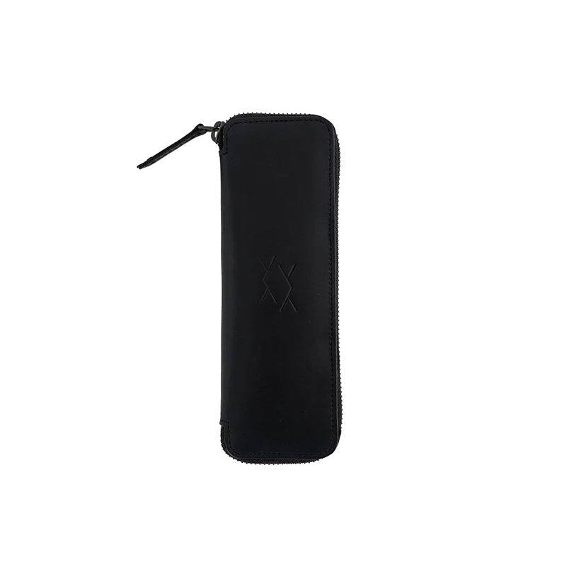 The Postbox Spark Stationary Zipper Case - Black