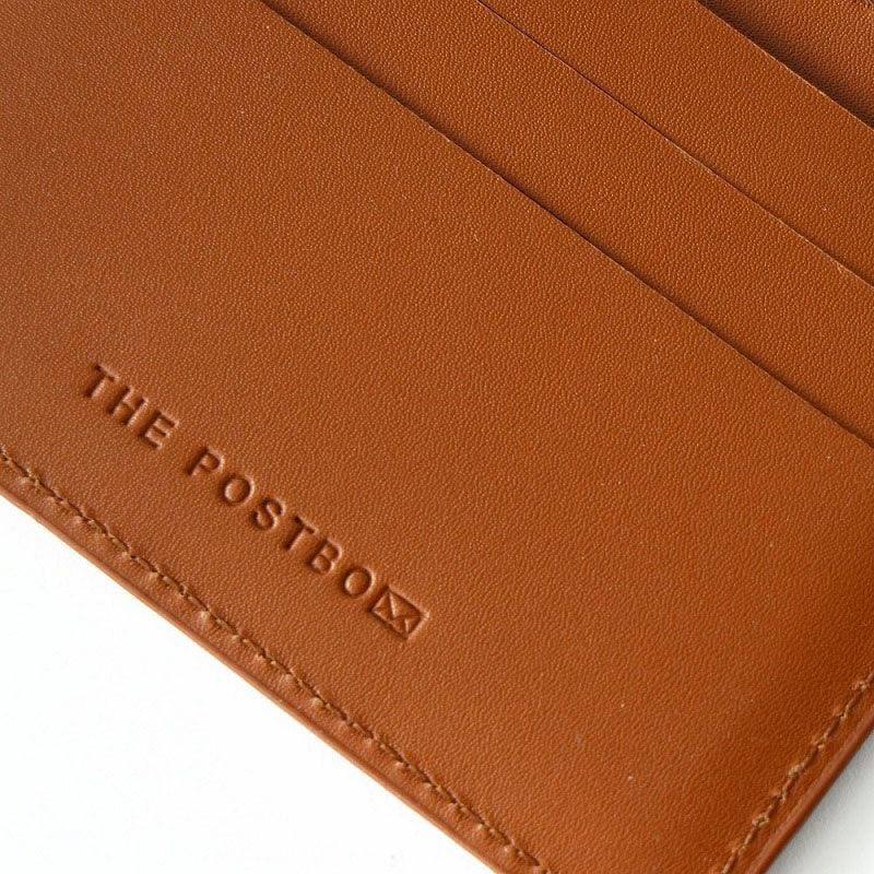 The Postbox Sterling Card Holder - British Tan