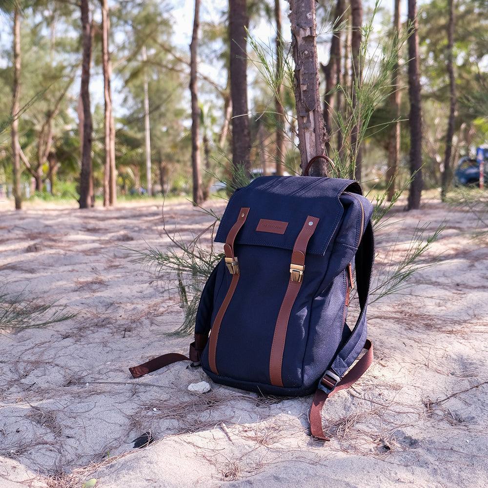 The Postbox The Transit 4.0 Backpack - Oxford Blue