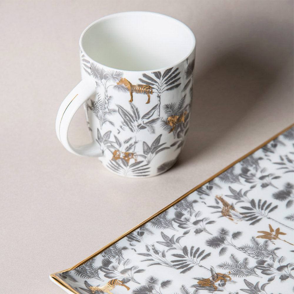 The Table Fable Madagascar Mugs and Platter Set