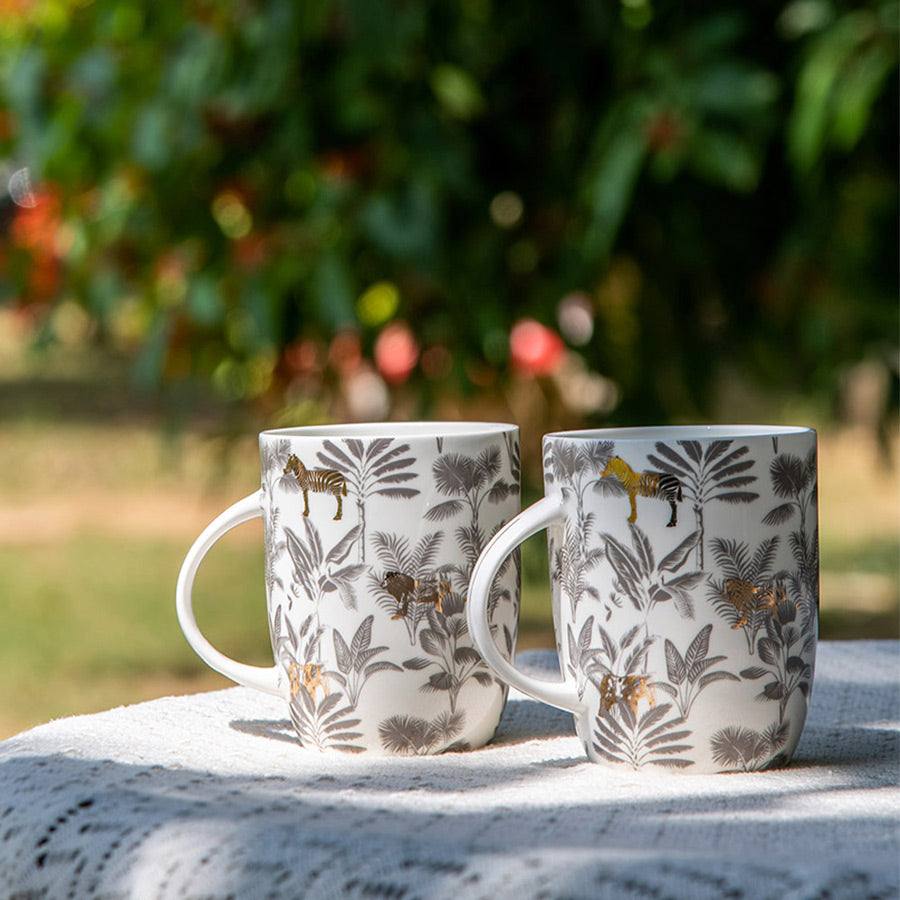 The Table Fable Madagascar Mugs, Set of 2