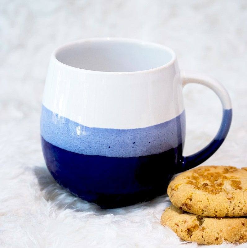 The Table Fable Ombre Coffee Mug - Blue