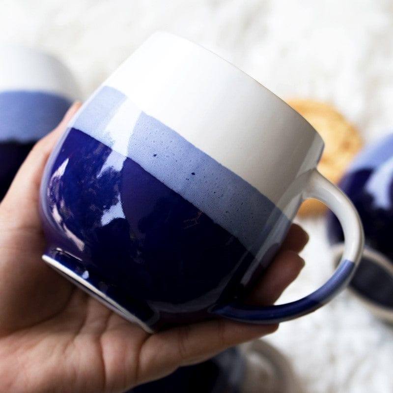 The Table Fable Ombre Coffee Mug - Blue