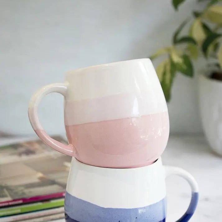 The Table Fable Ombre Coffee Mug - Pink