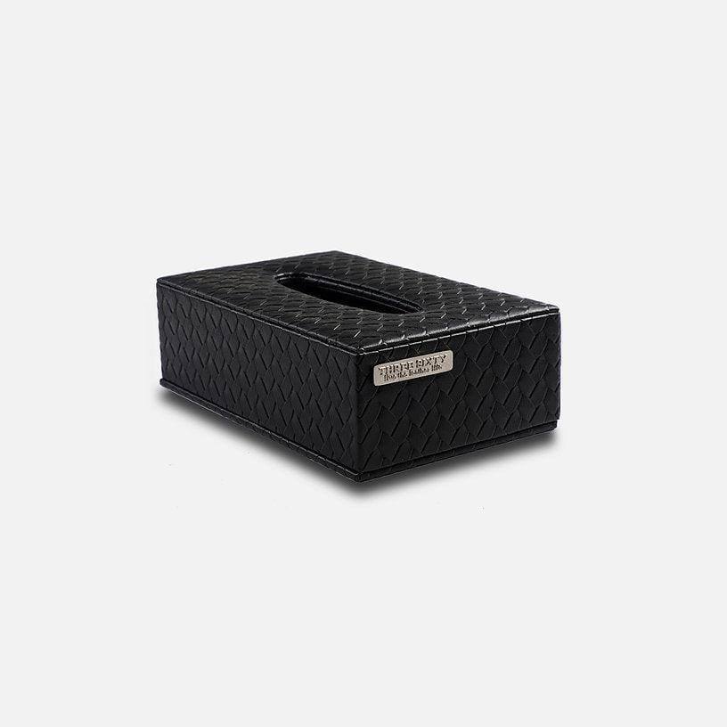 Three Sixty Entwine Tissue Box - Black