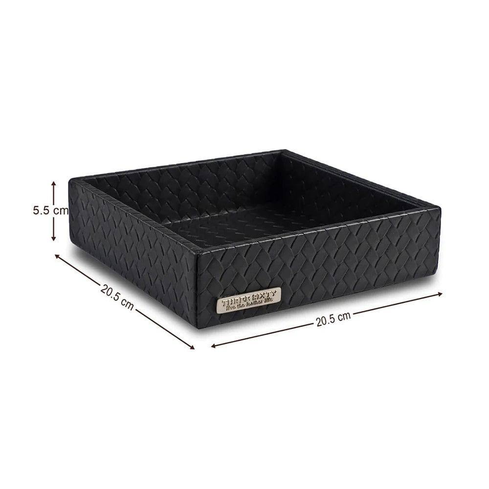 Three Sixty Entwine Valet Tray Small - Black