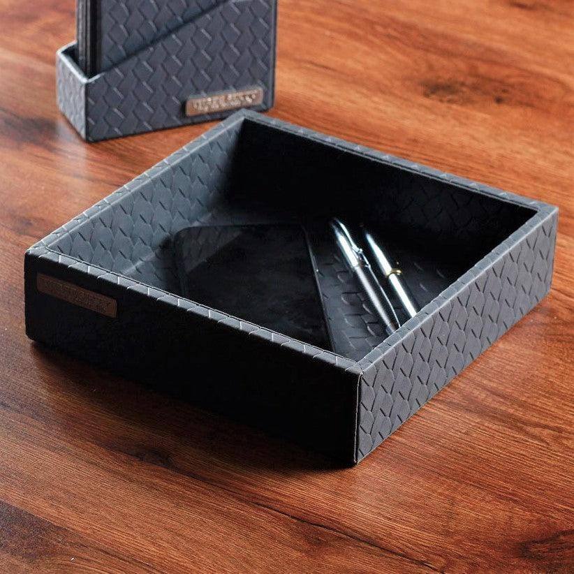 Three Sixty Entwine Valet Tray Small - Grey