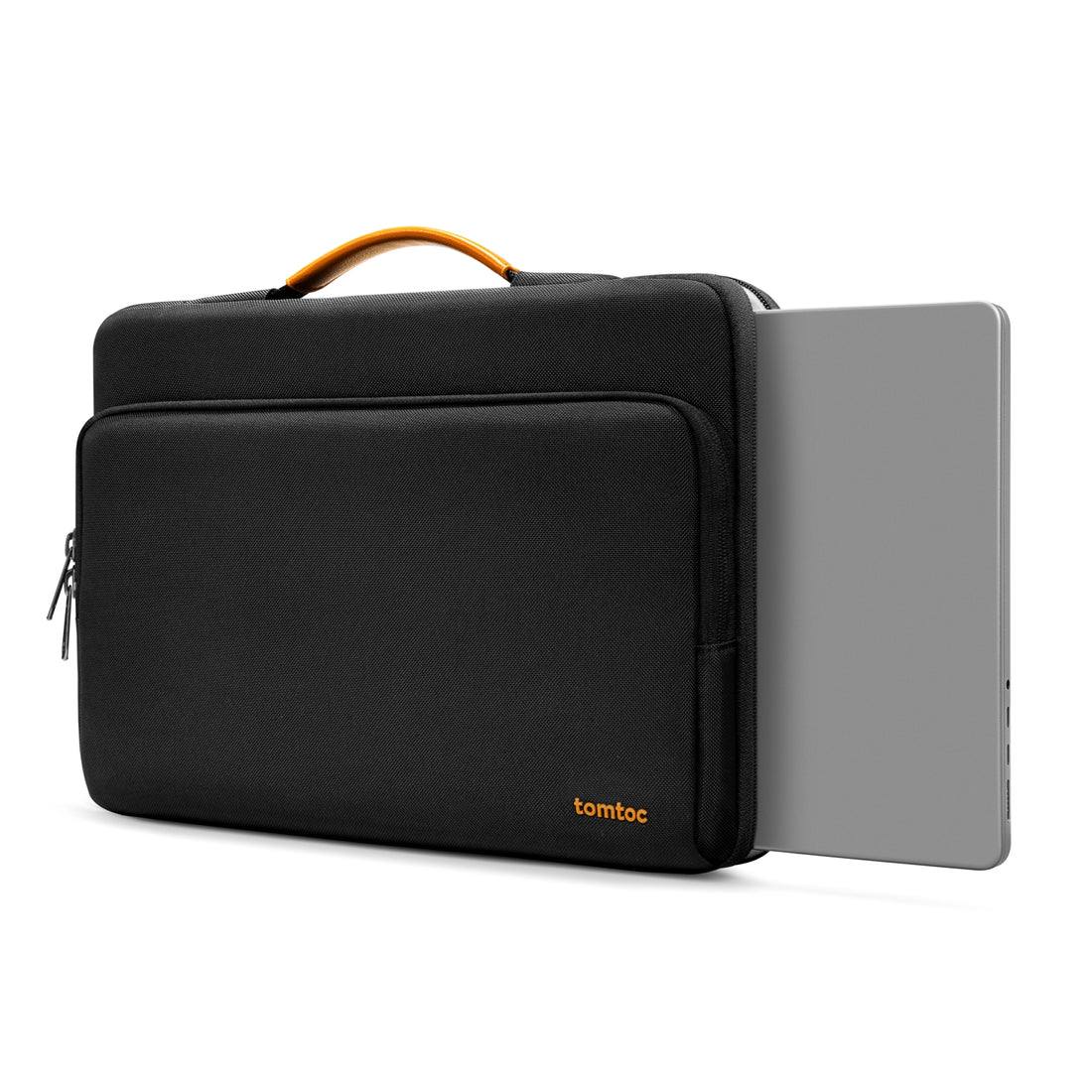 Tomtoc Defender A14 Laptop Briefcase - Black 11.6 to 13 Inch