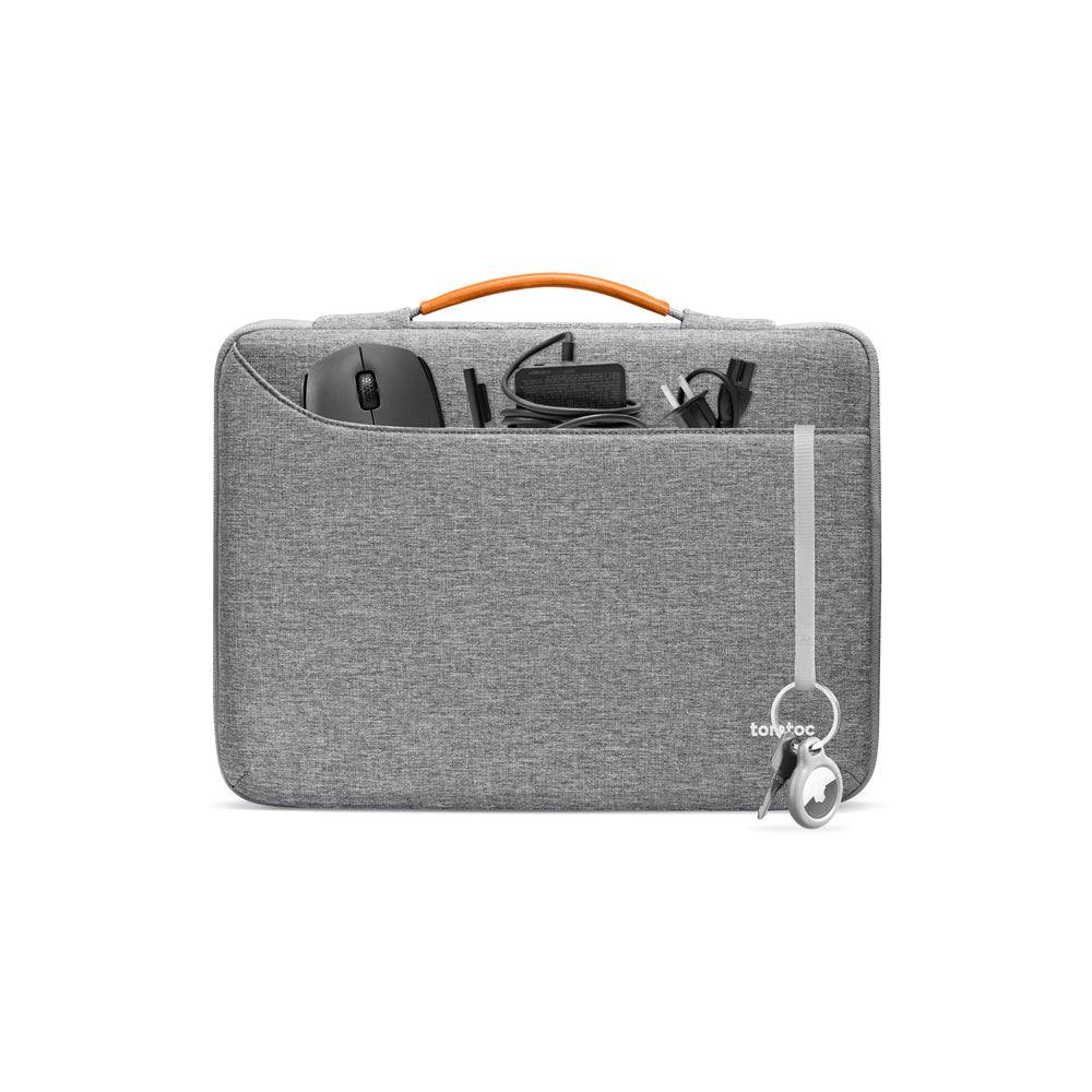 Tomtoc Defender A22 Zipper Briefcase - Grey 13 to 14 inch