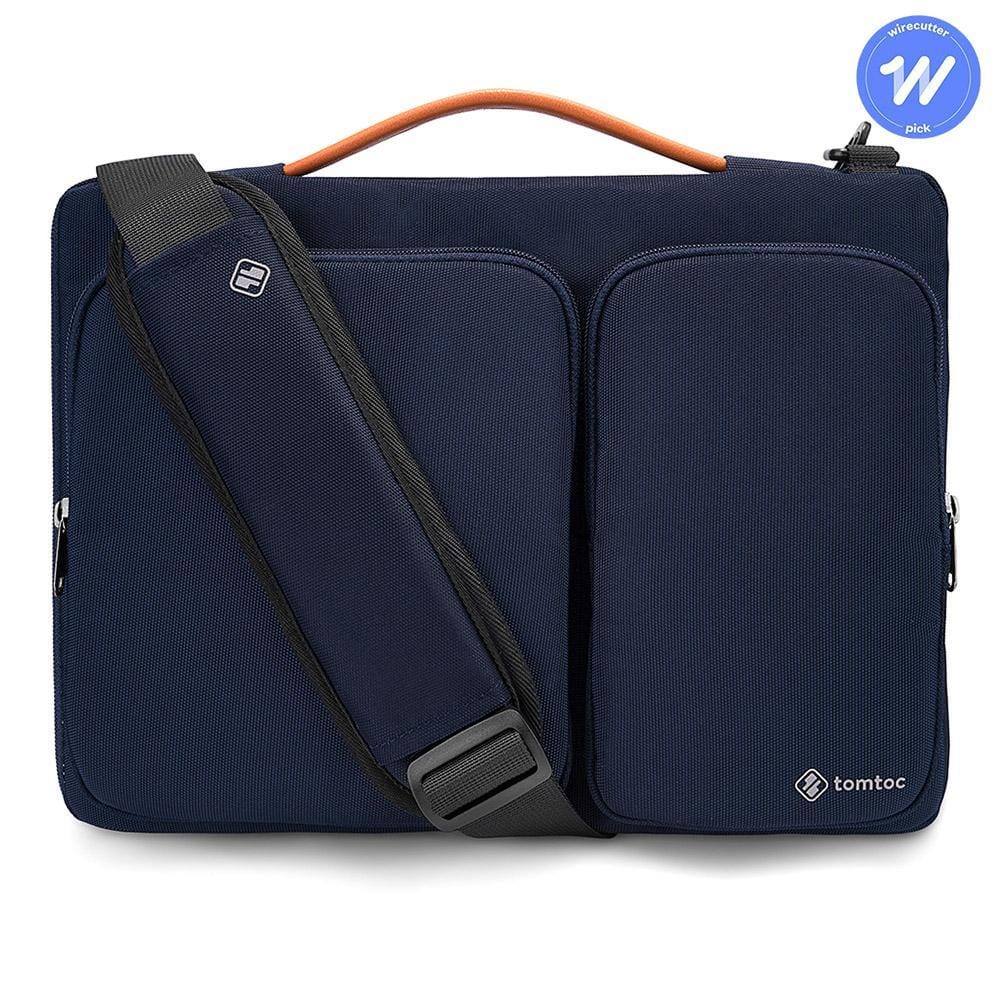 Tomtoc Defender A42 Laptop Bag - Navy 13 to 13.5 Inch