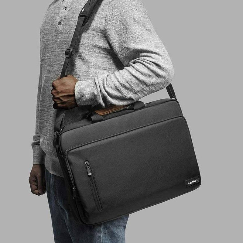Tomtoc Defender A50 Laptop Bag - Black 15 to 15.6 Inch | Modern Quests