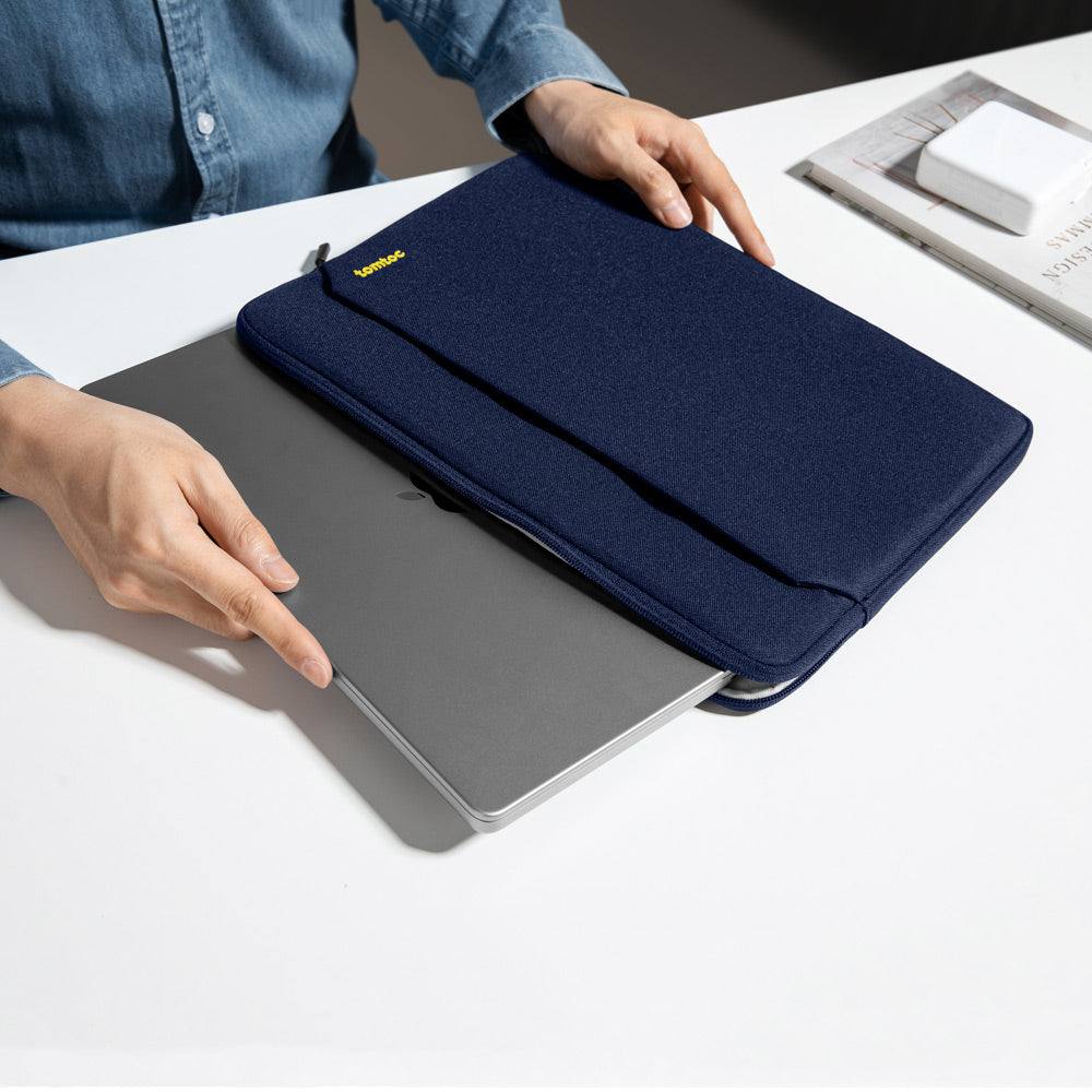 Tomtoc Light A18 Laptop Sleeve - Dark Blue 14 Inches