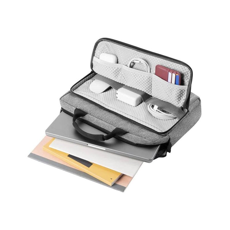 Tomtoc Navigator A43 Laptop Briefcase - Grey 16 Inch
